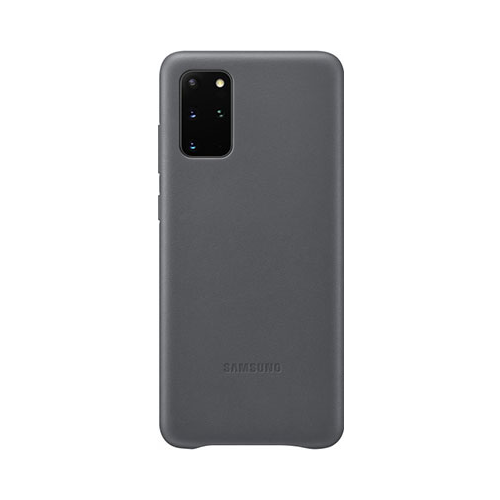 Чехол (клип-кейс) Samsung S20plus (G985) LeatherCover gray EF-VG985LJEGRU