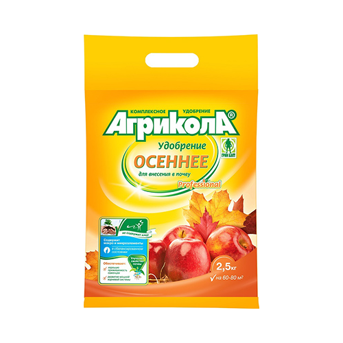 Комплексное удобрение Агрикола Осеннее 2 5 кг 04-757