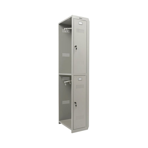 Шкаф (секция без стенки) металлический для одежды Brabix LK 02-30 (в1830*ш300*г500мм) 291134