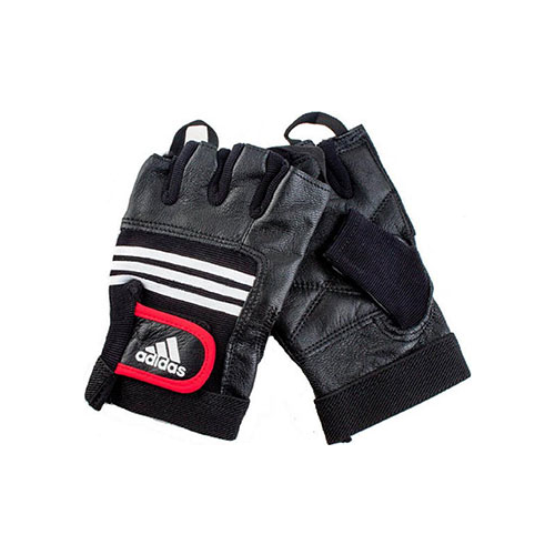 Тяжелоатлетические перчатки Adidas Leather Lifting Glove S/M ADGB-12124 (кожа)