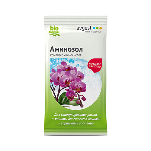 Аминозол для орхидей Avgust 2 ампула по 5 мл 4606696006997