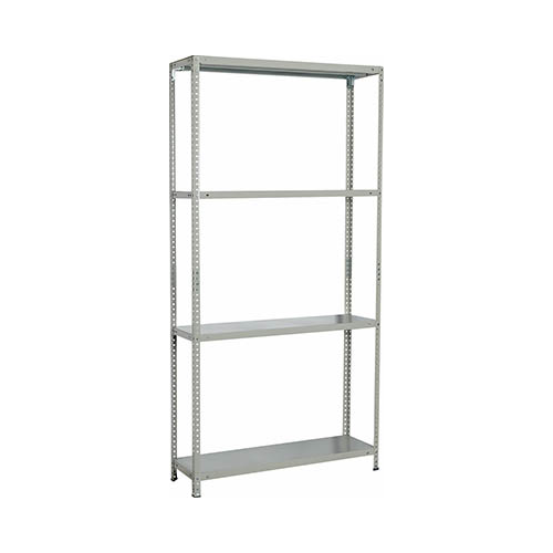 Стеллаж металлический Brabix MS Plus-185/40-4 (в1850хш1000хг400мм) 4 полки регулир. опоры 291105