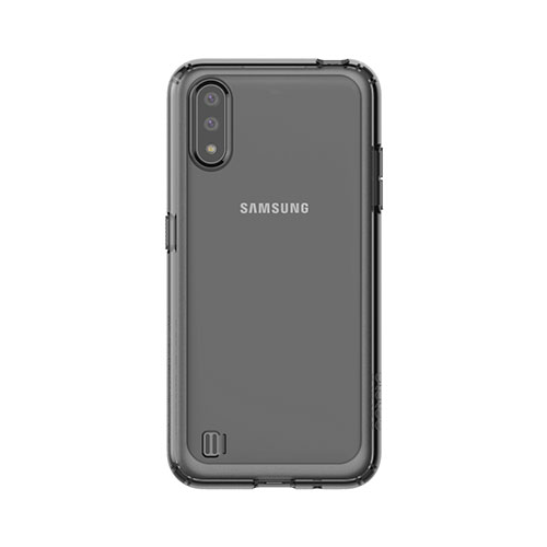 Чехол (клип-кейс) Samsung Galaxy A01 araree A cover черный (GP-FPA015KDABR)