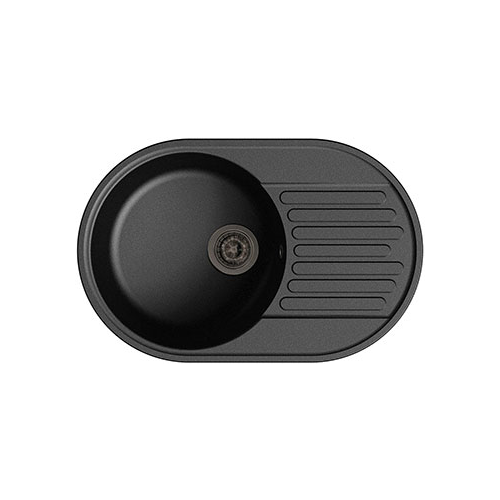 Кухонная мойка Lex Como 740 Black черный