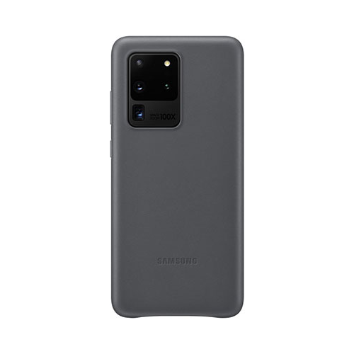 Чехол (клип-кейс) Samsung S20 Ultra (G988) LeatherCover gray EF-VG988LJEGRU