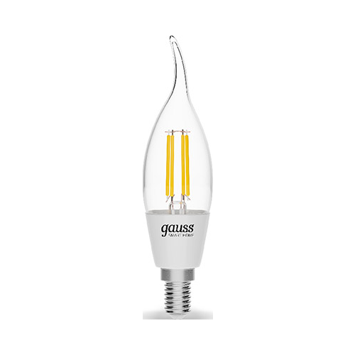Лампа умная светодиодная филаментная GAUSS Smart Home DIM E14 CF35 4 5W 1260112