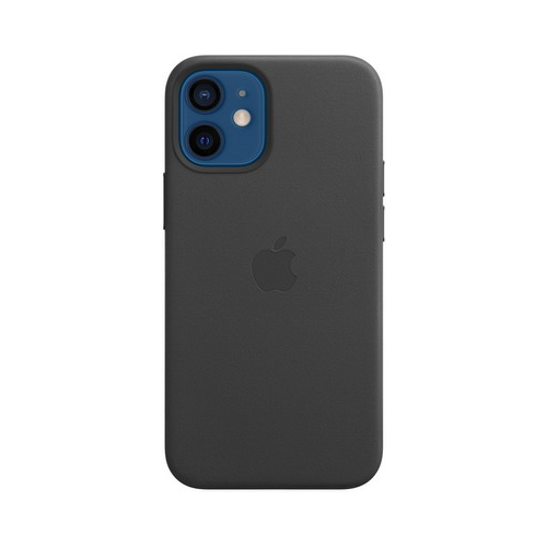 Чеxол (клип-кейс) Apple iPhone 12 mini Leather Case with MagSafe - Black MHKA3ZE/A