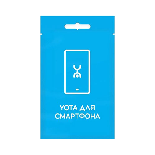 SIM-карта Yota Вся Россия самостоятельной регистрации (на счету 250руб)