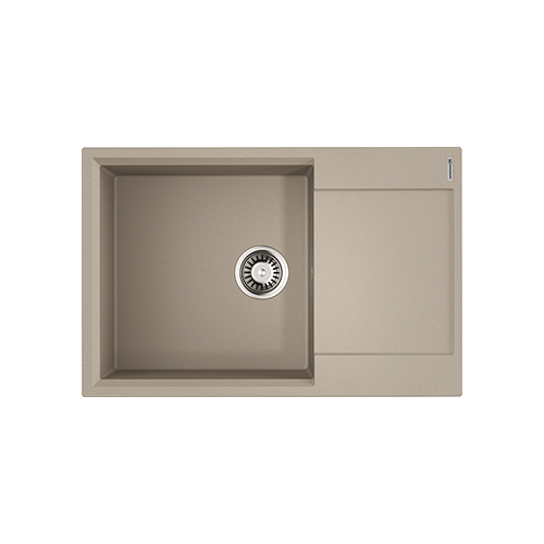 Кухонная мойка Omoikiri Daisen-78-LB-SA Artgranit/бежевый/большая чаша
