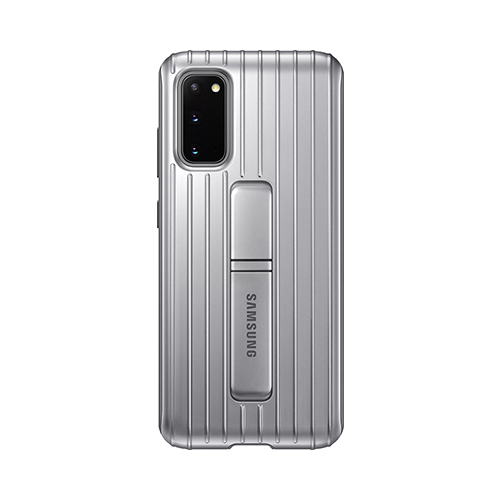 Чехол (клип-кейс) Samsung S20 (G980) ProtectiveCover silver EF-RG980CSEGRU