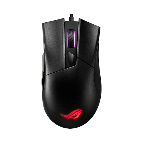 Проводная игровая мышь ASUS ROG Gladius II Core черная 90MP01D0-B0UA00