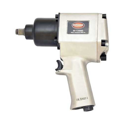 Пневмогайковерт AV Steel 1/2''dr. 880Нм AV-720880