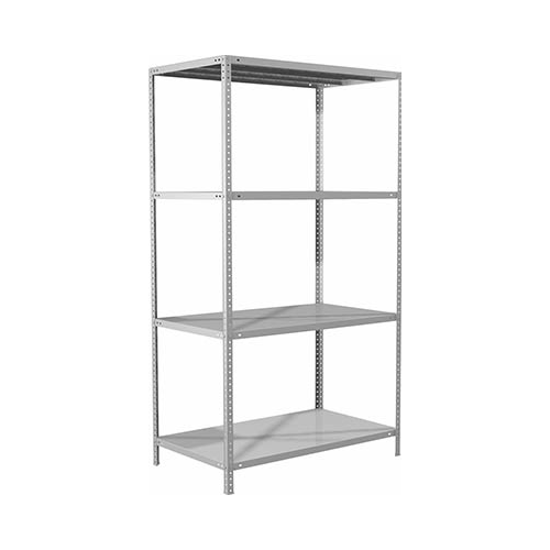 Стеллаж металлический Brabix MS Plus-185/60-4 (в1850*ш1000*г600мм) 4 полки регулир. опоры 291107