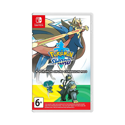 Игра для приставки Nintendo Switch: Pokemon Sword + Expansion Pass
