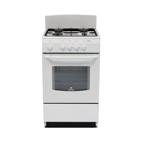 Газовая плита DeLuxe 5040.38 г (щиток) белый