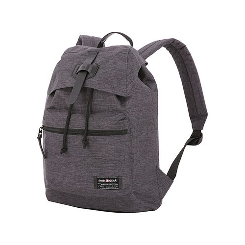 Рюкзак Swissgear 13'' cерый ткань Grey Heather/ полиэстер 600D PU 29х13х40 см 15 л SA5331424403