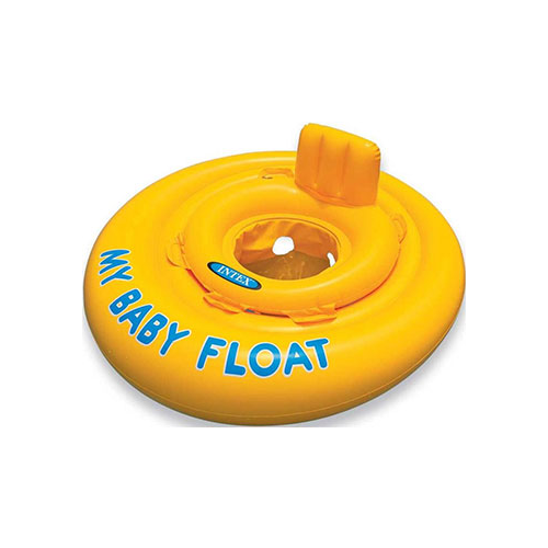 Надувной круг с сидением и со спинкой Intex My Baby Float 59574