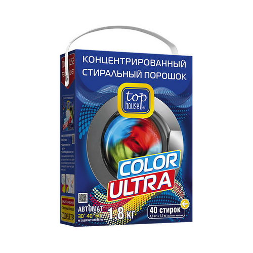 Средство для стирки TOP HOUSE Color Ultra 392265 1 8 кг
