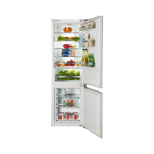 Встраиваемый двухкамерный холодильник Haier BCFT 629 TWRU