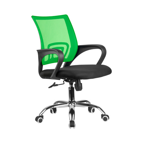 Кресло Riva Chair 8085 JE Зелёная сетка/Хром крестовина