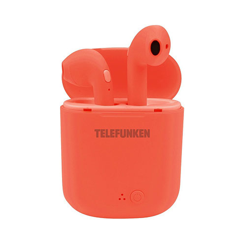 Вставные наушники Telefunken TF-1000B(красный)