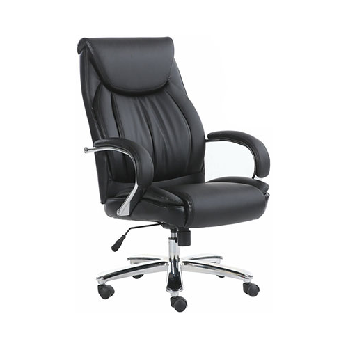 Кресло Brabix PREMIUM ''Advance EX-575'' хром экокожа черное 531825