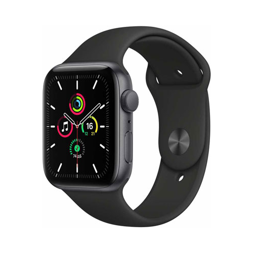 Часы-телефон Apple Watch SE GPS 44mm Space Gray Aluminum Case with Sport Band (MYDT2RU/A)