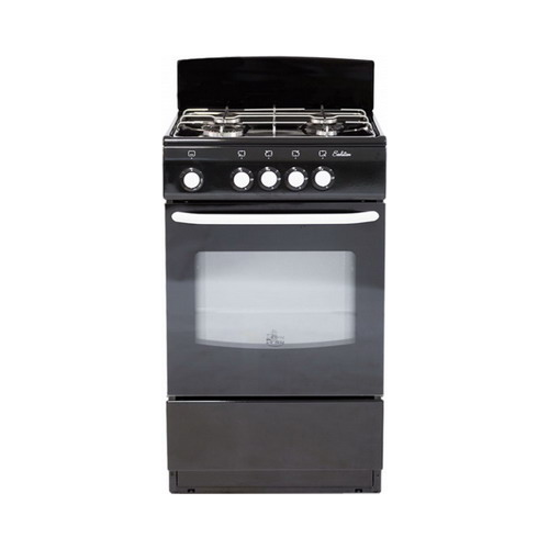 Газовая плита DeLuxe 5040.38 г (щиток) черный
