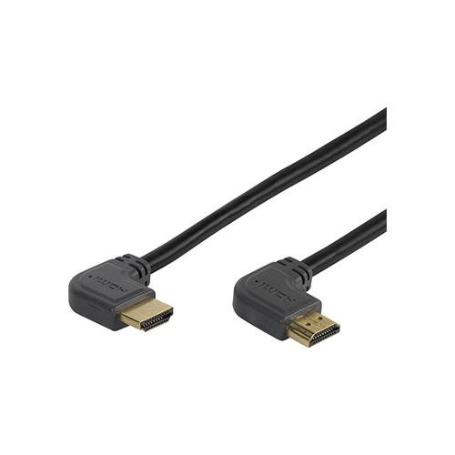 Кабель Vivanco с Ethernet 1.5м угловой (47106)