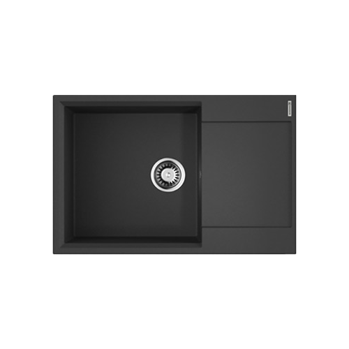 Кухонная мойка Omoikiri Daisen-78-LB-BL Artgranit/черный/большая чаша