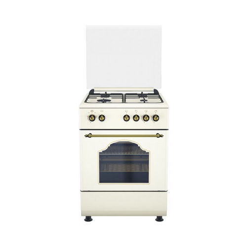 Газовая плита DeLuxe 606040.24г 006 беж. Ретро
