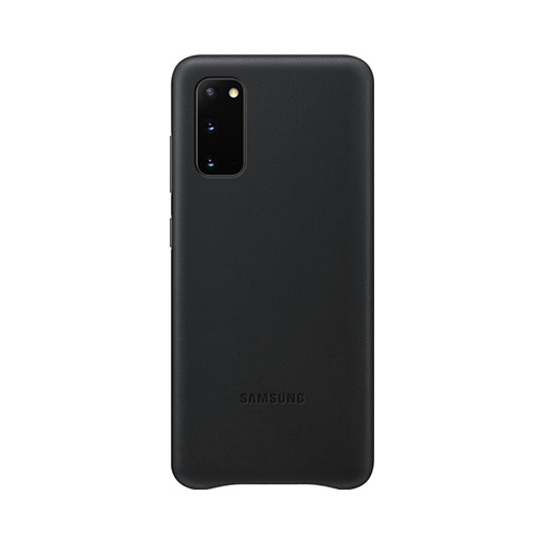 Чехол (клип-кейс) Samsung S20 (G980) LeatherCover black EF-VG980LBEGRU