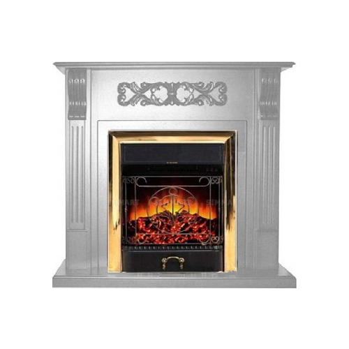 Каминокомплект Royal Flame VENICE с очагом Majestic BR (фактурный белый)
