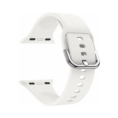 Силиконовый ремешок Lyambda для Apple Watch 38/40 mm AVIOR DSJ-17-40-WT White