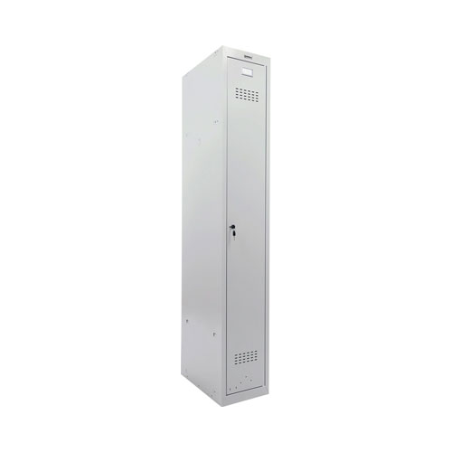 Шкаф металлический для одежды Brabix LK 11-30 1 секция (в1830*ш300*г500мм 18кг) 291127