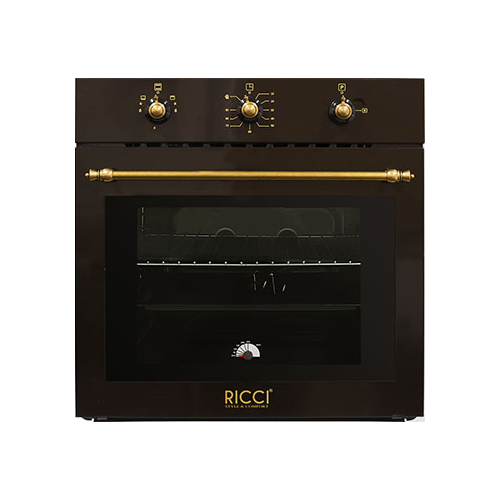 Встраиваемый газовый духовой шкаф Ricci RGO 620 BR