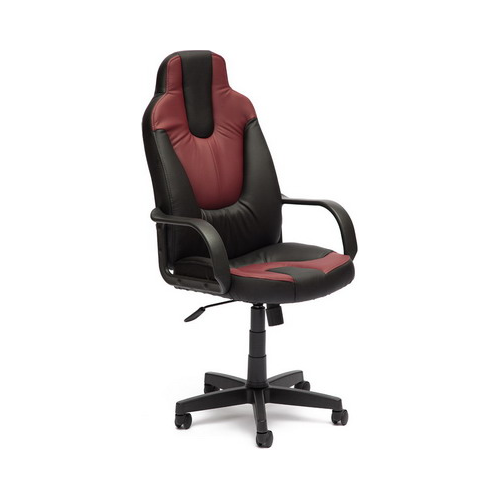 Кресло Tetchair NEO (1) (кож/зам черный бордо PU C-36-6/PU C 36-7)