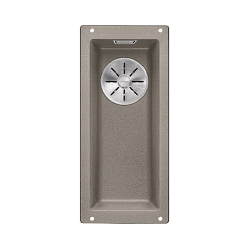 Кухонная мойка Blanco SUBLINE 160-U SILGRANIT серый беж c отв.арм. InFino 523403
