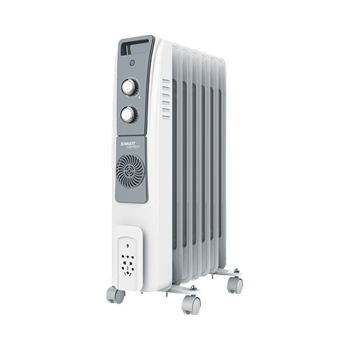 Масляный обогреватель Scarlett SC 51.1907 S5 белый
