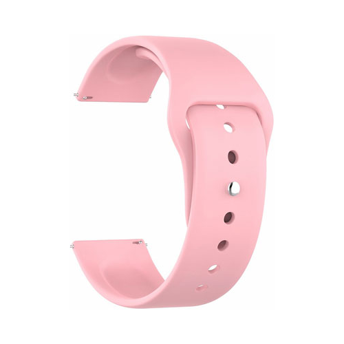 Универсальный силиконовый ремешок Lyambda для часов 20 mm ALTAIR DSJ-01-06T-20-LP Light pink