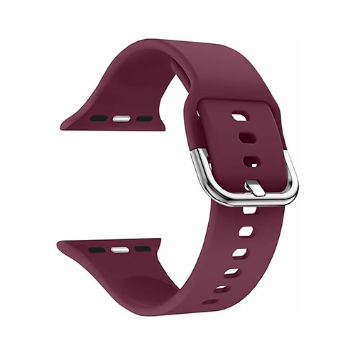 Силиконовый ремешок Lyambda для Apple Watch 38/40 mm AVIOR DSJ-17-40-WR Wine red