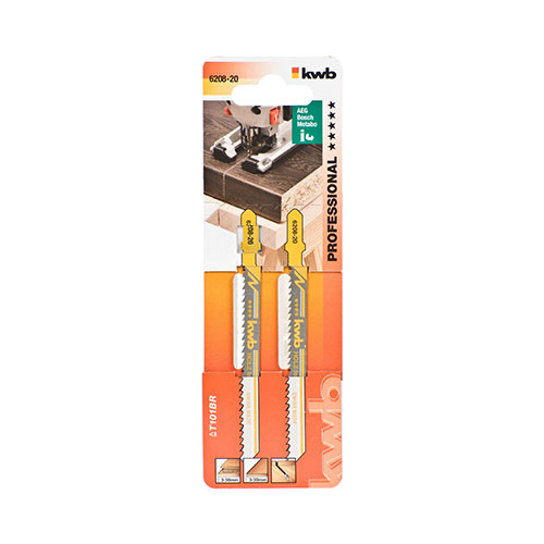 Пилки для лобзика Kwb T101BR S20 2 шт. 6208-20