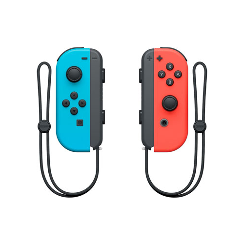 Геймпад Nintendo Switch Набор 2 Контроллеры Joy-Con (неоновый красный / неоновый синий)
