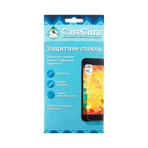 Защитное стекло CaseGuru для Samsung Galaxy S6 Edge+ White