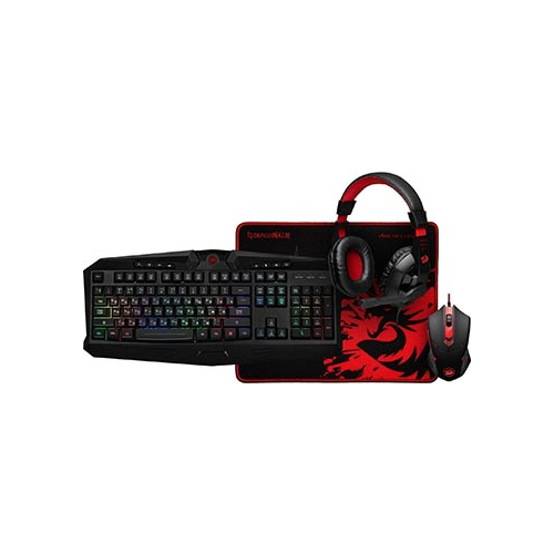 Игровой набор Redragon S101-BA мышь клавиатура гарнитура ков. (78382)