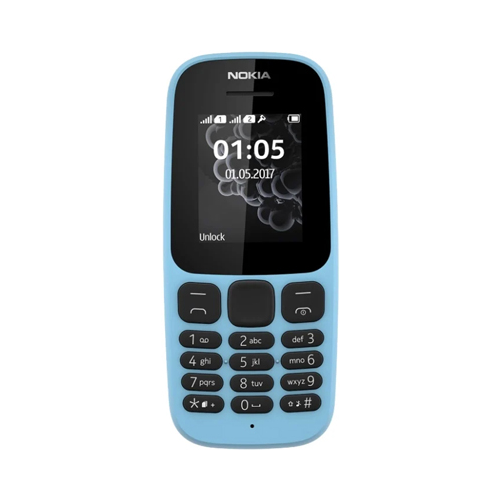 Мобильный телефон Nokia 105 DS (TA-1174) Blue/голубой