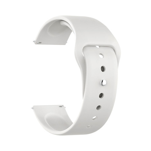 Универсальный силиконовый ремешок Lyambda для часов 20 mm ALTAIR DSJ-01-10T-20-WH White