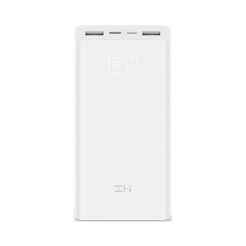 Внешний аккумулятор Xiaomi ZMI Aura (QB821 White) 20000 mAh (18W) Micro USB/Type-C Quick Charge 3.0 белый