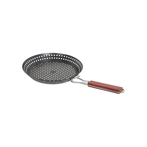 Решетка для барбекю Ecos Fry-3073 круглая с деревянной ручкой 999665