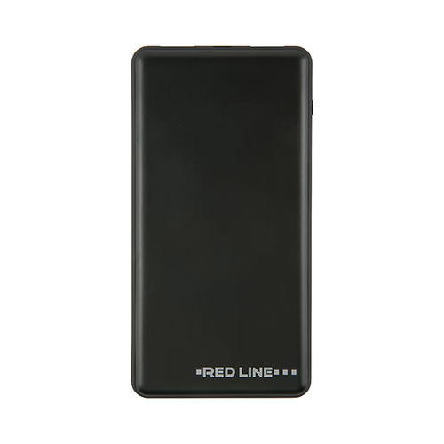 Внешний аккумулятор Red Line Tech PDP-3А (10000 mAh) 3А Power Delivery 2USB и Type-C черный
